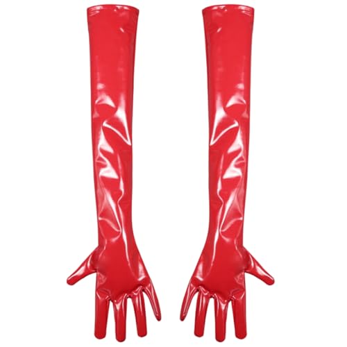 Gants d'Halloween en cuir PU souple contre l'inconfort des déguisements