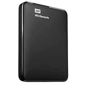 WD Elements 1TB USB 3.0 Portable External Hard Drive (Black)