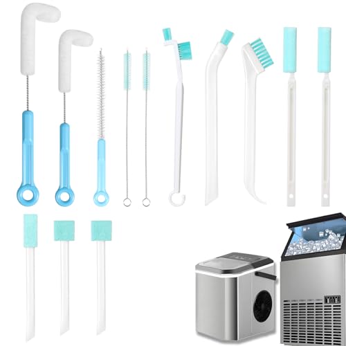 Multifunktionale Reinigungsbürste Set 13 Stück Kleine Reinigungsbürsten für Haushalt, Küche, Badezimmer, Eismaschinen, Enge Räume