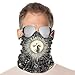 SEBNATAL Fashion Breathable Vintage Sun And Moon Star Trail Art Face Cover for Adults, Neck Gaiter Warmer, Half Ski Mask for Sports Motorcycle Accessories
