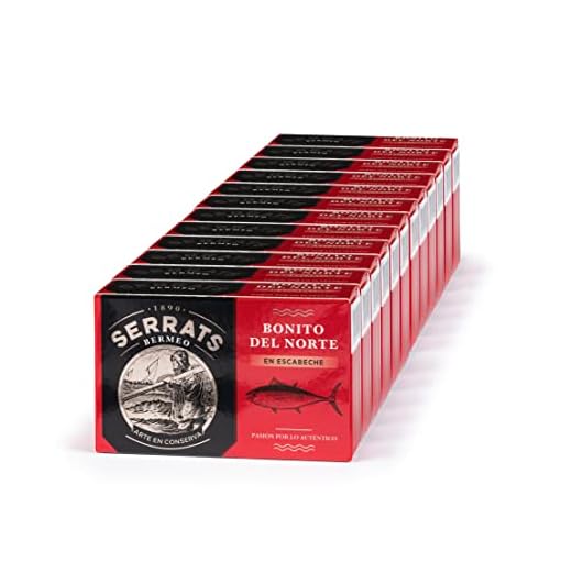 12 Unidades - SERRATS - Bonito del Norte en Escabeche 112g