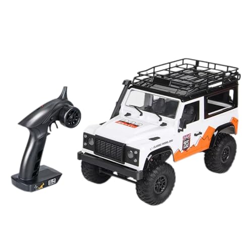 DZHSNWJ MN-99 White 1/12 Scale RC Remote Control Crawler 4WD Jeep with Led Light New in Stock