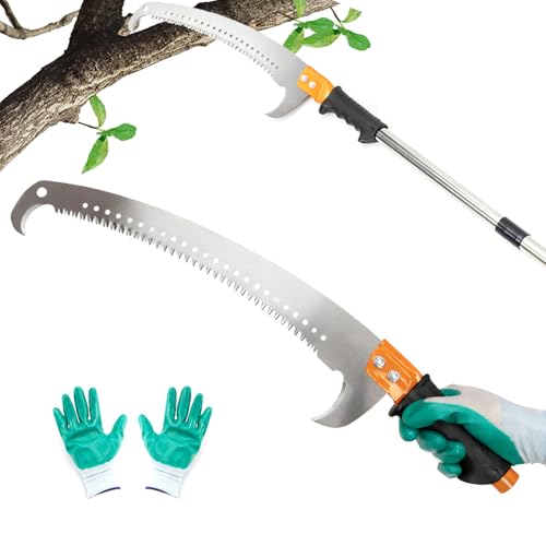 Sierra manual ligera de acero inoxidable con pértiga 7.7 FT miniatura 1