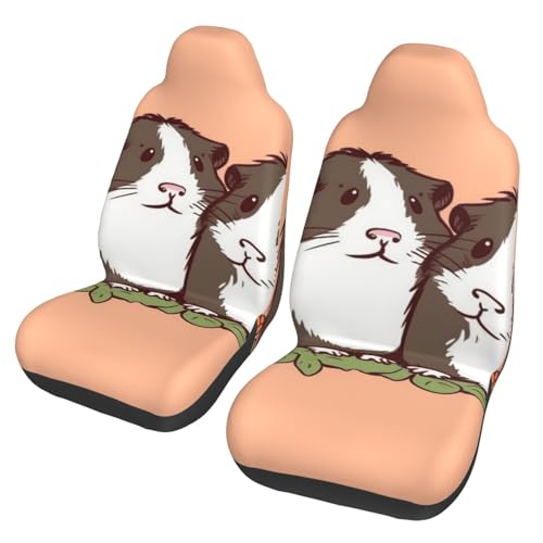 Housse de siège auto respirante et universelle pour deux sièges avant confortables