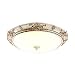 Produktbild Deckenleuchten Für Das Bad Beleuchtung Deckenleuchte Harz Glas Deckenleuchte Dekoration Hotel Bürobeleuchtung Led Dimmbar 111 V ~ 240 V 50Cm_Warm_Light