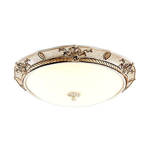 Preisvergleich Produktbild Deckenleuchten Für Das Bad Beleuchtung Deckenleuchte Harz Glas Deckenleuchte Dekoration Hotel Bürobeleuchtung Led Dimmbar 111 V ~ 240 V 50Cm_Warm_Light