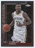 2025-26 TOPPS CHROME #102 YVES MISSI NEW ORLEANS PELICANS BASKETBALL OFFICIAL TRADING CARD OF NBA