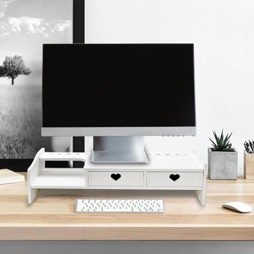 Stand Riser con Cajón para Laptop, Organizador de Escritorio miniatura 4