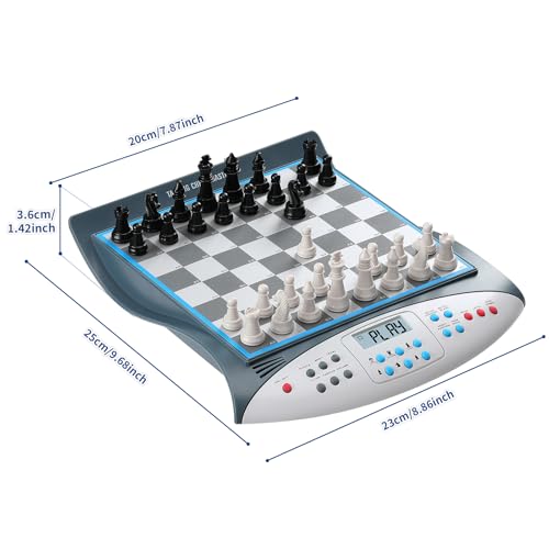 Juego de Ajedrez Electrónico con Voz y 32 Niveles miniatura 6