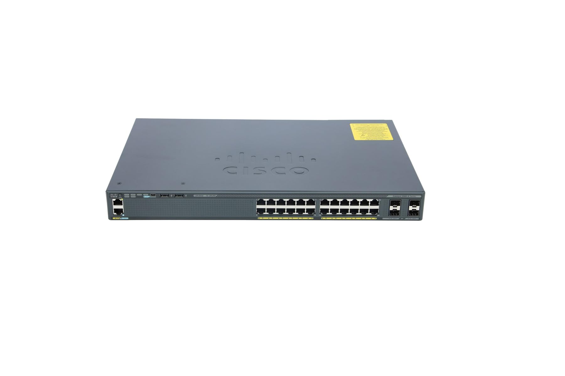 Cisco Catalyst WS-C2960X-24TS-L 2960X 24 Port Gigabit Ethernet Switch (Renewed)