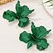 Statement Flower Earrings for Women Trendy Pink Flower Dangle Drop Earrings Spring Statement Jewelry Fashion Accessories for Wedding Gifts
