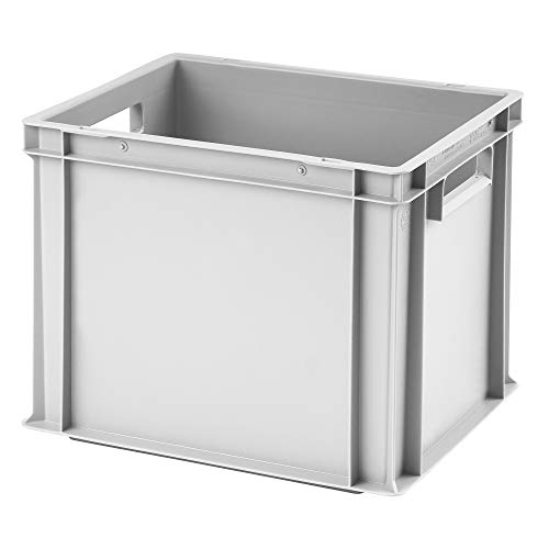 1a-TopStore Euro-Stapelbox EB-432, 400x300x320 mm (LxBxH), verstärkter...