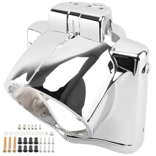 Boîtier moto phare 7 pouces chrome pour remplacer la nacelle usée Touring Road King