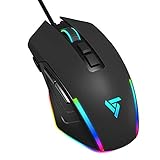 mac games 2018 Anpassbare RGB Beleuchtung Die RGB Mouse verfügt über 7 anpassbare Hintergrundbeleuchtung (✈Die Beleuchtung kann mit einer Taste ausgeschaltet werden), um Ihren unterschiedlichen Anforderungen gerecht zu werden. Das zweischichtige RGB-Lichtbalken-Design auf beiden Seiten bietet Ihnen ein fantastisches Nachtspielerlebnis.