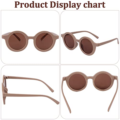 9 Pairs Kids Sunglasses Retro Cute Round Sunglasses For Kids Children Toddler Beach Sunglasses Uv400 Protection Sun Glasses For Boys Girls Age 3-10 #TOP2