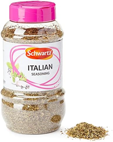 Schwartz Italian Herbs, Italian Seasoning Blend with Basil, Oregano, Rosemary and Thyme, Dried Herbs and Spices for Italian Cooking, Mixed Herbs Great for Fresh Pasta and Pizza Sauce, 0.19 kg