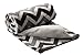 berlando- chevron baby blanket, Gray, unisex baby blanket for baby boys and baby girls, #1 ranked in baby blankets unisex, minky baby blankets, stroller blanket, ideal baby shower gift, 100% polyester