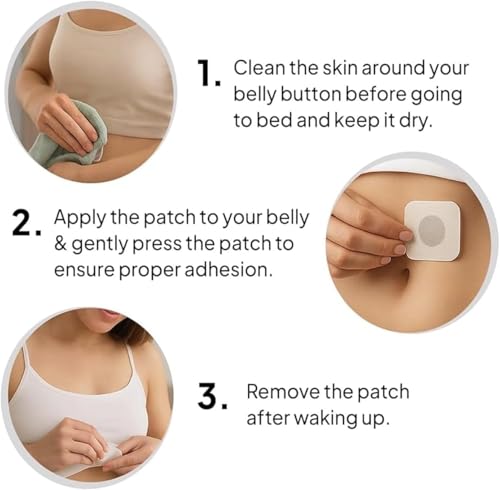 Libiti Rejuvacare Qzem Body Patch, Easy Daily Application, Comfortable & Discreet, Suitable for men, women, and all skin types, 1 Month Supply, Gentle & Effective(30Pcs)
