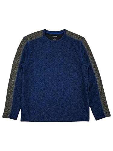 Sweatshirt Van Heusen bicolore bleu et gris en molleton extensible ultra doux taille XXL