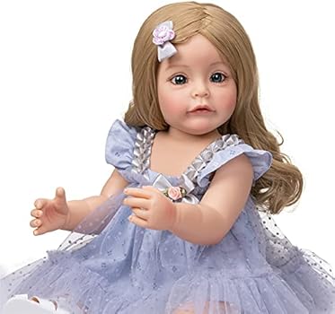 Amazon Com Pinky Reborn Reborn Baby Dolls 22 Inch Silicone Full Body Realistic Reborn Toddler Dolls Waterproof Bath Girls Doll For Children Toddler Gift Set Everything Else