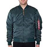 ALPHA INDUSTRIES MA-1 VF 59 - Chaqueta bomber, azul marino verde, S