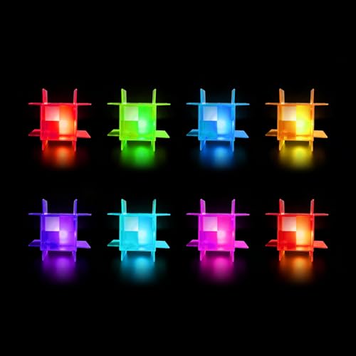 Image of AIDYVOI 7 Color Changing Night Light, Wall Torch Lamp for Boys, Rechargeable Decor Night Lamp, Hand Held & Wall Mountable Table Light for Costume Cosplay Party Room Decor