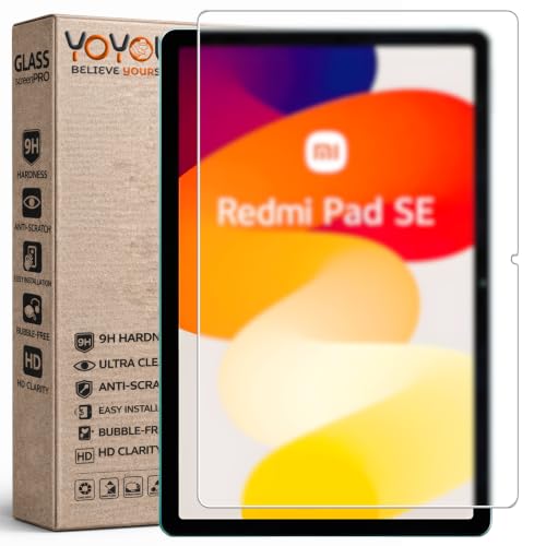 Image of YOYOU AG Matte Tempered Glass for Redmi Pad SE 11″ (2025) - Anti-Glare, Anti-Fingerprint, Scratch Resistant, Ultra Smooth Touch, Easy Bubble-Free Installation - 1 Pack