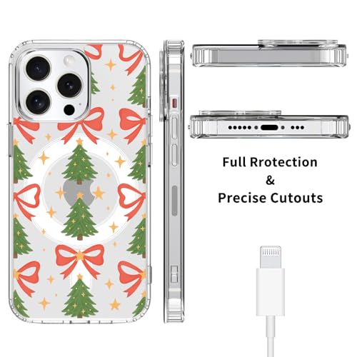 Coque iPhone 16 Pro Max MagSafe transparente dos rigide antichoc motif arbre