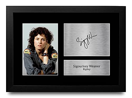 Photo Alien Sigourney Weaver pour Décorer un Salon de Cinéphile A4