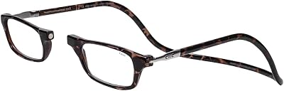 Clic Magnetic Reading Glasses, Computer Readers, Replaceable Lens, Adjustable Temples, Original