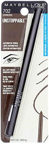 Maybelline New York Unstoppable Eyeliner – Wasserfest, Verwischfest, In Farbe Onyx 701