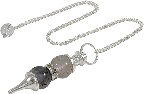 Pendule en cristal de quartz rutile Astorghar B0CHFDXG double boule