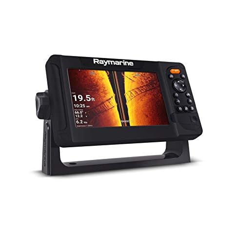 Raymarine Element 7 HV - 7'' Chart Plotter with Chirp Sonar, HyperVision, Wi-Fi, GPS, HV-100 transducer, Lighthouse North America Chart, Black (E70532-05-102) Cover