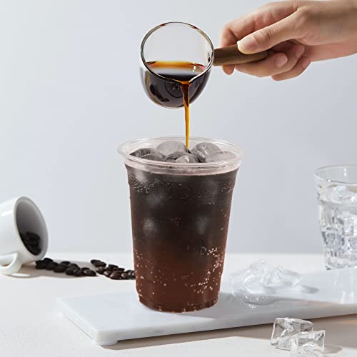 300 Pack Clear Plastic Cups, Disposable 12 oz Cups Party Cups for Beer Wine Iced Coffee Cold Drinks by WUHUIXOZ - Used condition - Image 7