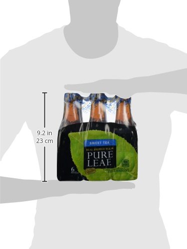 Pure Leaf Iced Tea, Sweet Tea, Black Tea, 18.5 Oz (Pack Of 6) #TOP4