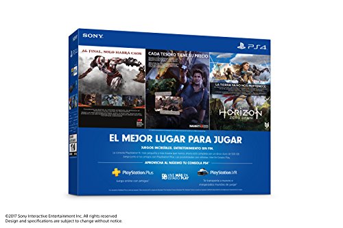 Kit Console Playstation 4 500 GB + 3 Jogos