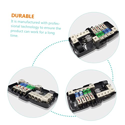 Housoutil 1 Conjunto Caixa De Fusíveis Fusíveis Do Carro Tampa Da Caixa De Fusíveis Bloco De Fusívei