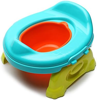WISHTIME Potty Seat for Baby Toilet Training Travel Potty 2 in 1 Comfortable Seat Portable Foldable Toilet Baby Training Potty Chair Assistant Multifunction Eco friendly Stool