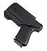 Fierce Defender IWB Kydex Holster Compatible with Glock 19 23 32 w/Olight PL-Mini Valkyrie The Winter Warrior Series -Made in USA- GEN 5 Compatible (Black)