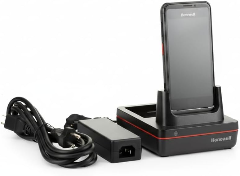 Honeywell CT40-HB-UVN-1 Single-Bay Charging Home Base, US Power, Non-Booted | Charges Computer & Spare Battery, USB Type B Client, Compatible CT40/CT40XP/CT45/CT45XP/CT47