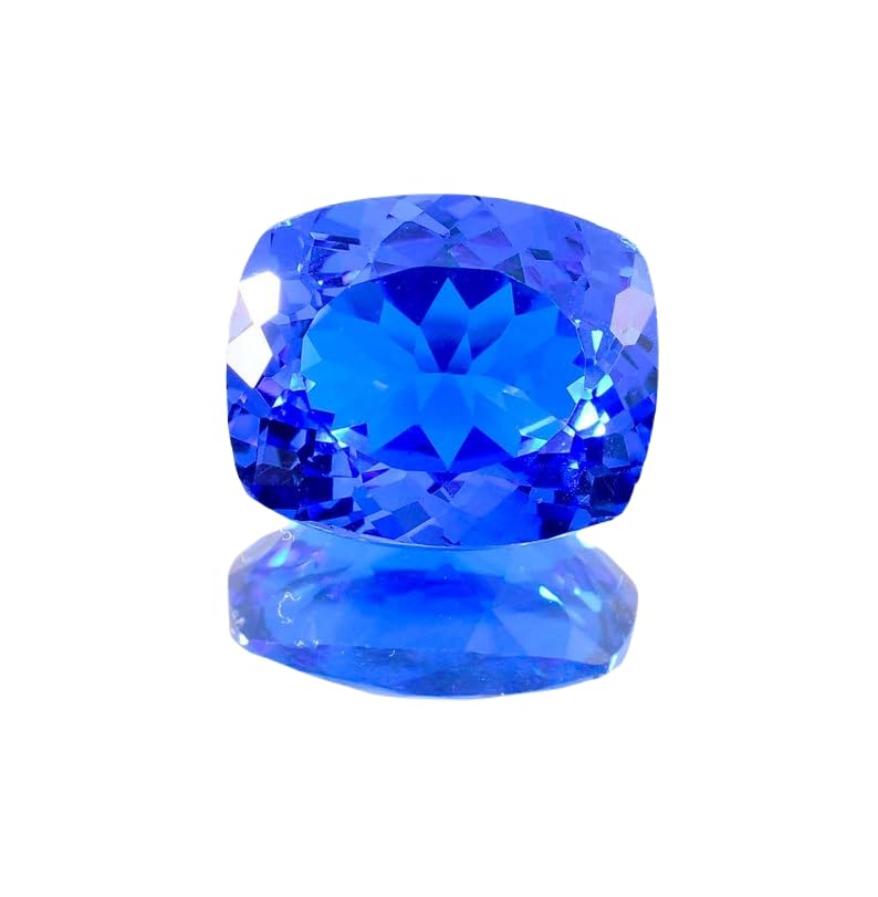 Gemme tanzanite taillée de qualité supérieure pour haute joaillerie