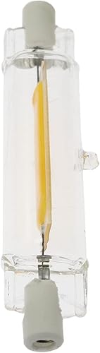 Miniatura 2 de 2 bombillas LED 10 W120 V R7S 3.071 in equivalente a halógeno base de doble extremo tipo J reflector 50W reemplazo halógeno luz de inundación de