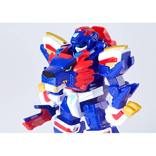 Mini Force Animaltron Lion Transformation Action Figure #TOP5