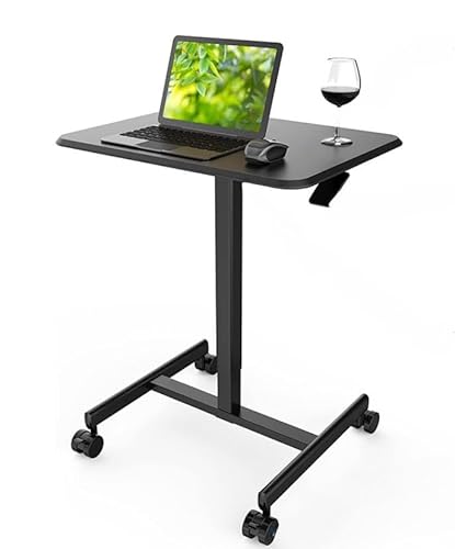 ~fXN KX oCe[u X^fBOfXN 65cm×s48cm iK~ 75-108cm |[^u  ω׏d18kg lԍHw PC p\RfXN e[N (ubN,65*48*(75-108)CM)