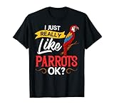 Parrot Bird Quaker Jaula de guacamayo gris africano Camiseta