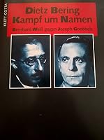 Kampf um Namen: Bernhard Weiss gegen Joseph Goebbels 3608913505 Book Cover