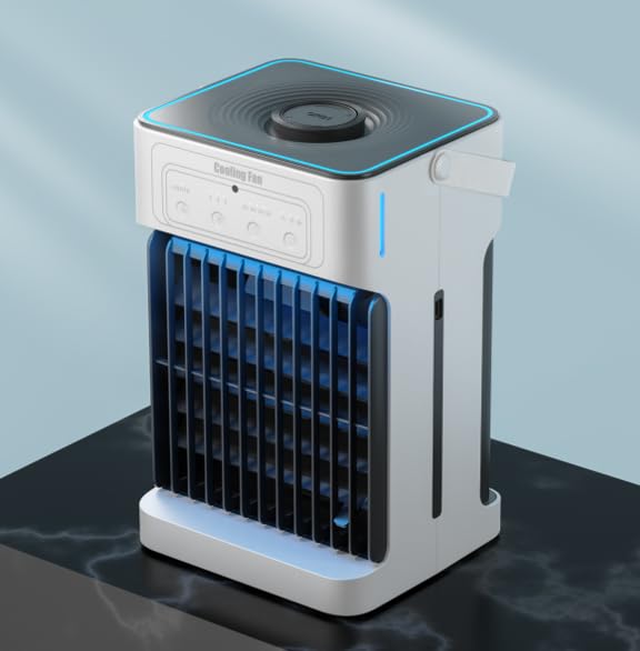 新品　未使用　冷風機 冷風扇 冷風扇風機 強力 Amazon | 冷風機 冷風扇 冷風扇風機 強力【強力冷感・400万