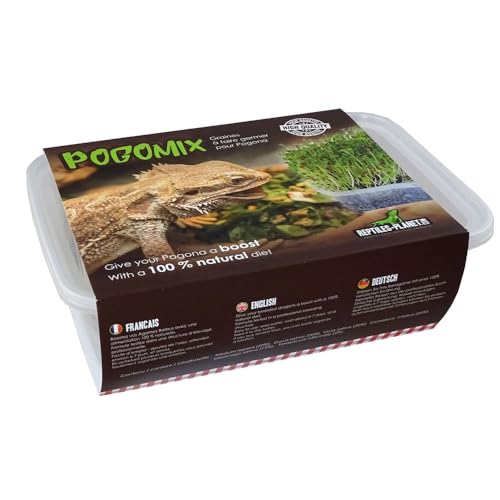 Reptiles Planet - Pogomix - Mélange de Graines à Germer - Nourriture pour Pogona