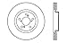 StopTech 127.40075L Sport Drilled/Slotted Brake Rotor (Front Left), 1 Pack