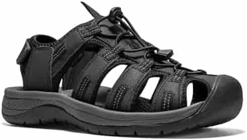 i78 Mens Athletic Hiking Sandals Closed Toe Outdoor Sport  display picture 3